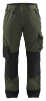 Blåkläder Dames Garden Werkbroek 71541835 | Army Groen/Zwart | Maat 40 - 7330509280294