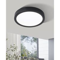EGLO Fueva 5 plafondverlichting Zwart, Wit LED - thumbnail