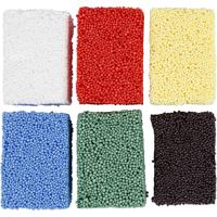 Creativ Company Soft foam clay standaard kleuren, 6x10gr.