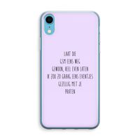 GSM: iPhone XR Transparant Hoesje
