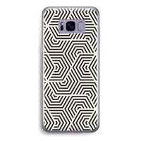 Magic pattern: Samsung Galaxy S8 Transparant Hoesje