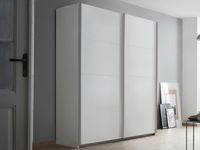 Kledingkast TAPAS 2 deuren 181 cm wit zonder spiegel - thumbnail