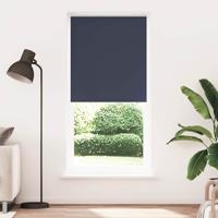 VidaXL Rolgordijn verduisterend 80 x 230 cm marineblauw