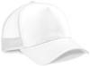 Beechfield CB640 Snapback Trucker - White/White - One Size