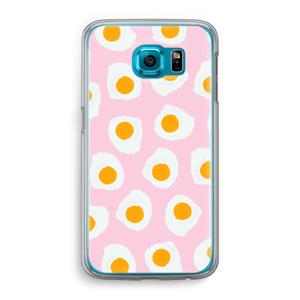 Dancing eggs: Samsung Galaxy S6 Transparant Hoesje