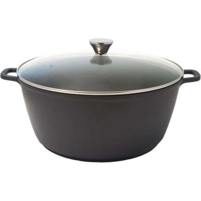Grote slowcooker - BAUMALU - 384942 - Keramische binnenkant - Met deksel - 32 cm