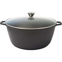 Grote slowcooker - BAUMALU - 384942 - Keramische binnenkant - Met deksel - 32 cm