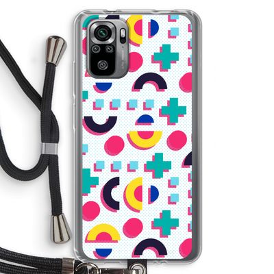 8-bit N°2: Xiaomi Redmi Note 10S Transparant Hoesje met koord