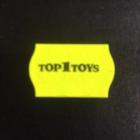 Etiket 2616 T1T fl.geel/zwart afneembaar