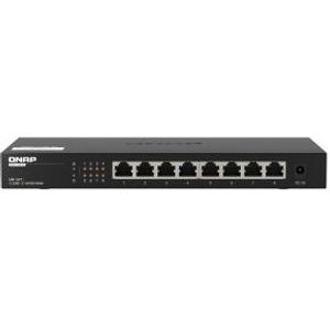 QNAP QSW-1108-8T netwerk-switch Unmanaged 2.5G Ethernet (100/1000/2500) Zwart