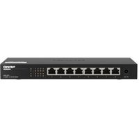QNAP QSW-1108-8T netwerk-switch Unmanaged 2.5G Ethernet (100/1000/2500) Zwart