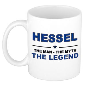 Hessel The man, The myth the legend cadeau koffie mok / thee beker 300 ml