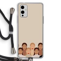 Girls girls girls: OnePlus 9 Transparant Hoesje met koord