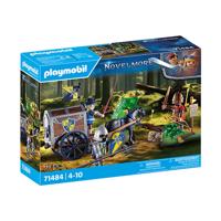 PLAYMOBIL Novelmore overval op transportwagen 71484