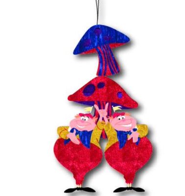 Ornament pvc disney alice l10cm - Kurt s adler