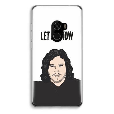 Let It Snow: Xiaomi Mi Mix 2 Transparant Hoesje