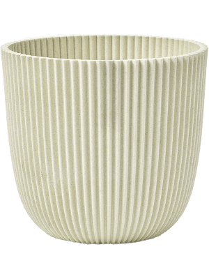 Capi Pot Nature Groove Made With Zaagsel Beige - D22cm