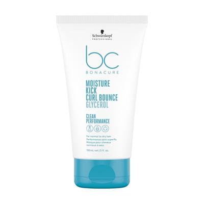 Schwarzkopf BonaCure Clean Performance Moisture Kick Curl Bounce Glycerol Crème 150ml