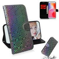 Voor Xiaomi Redmi 6/6A effen kleur kleurrijke magnetische Buckle horizontale Flip PU lederen draagtas met houder & kaartsleuven & portemonnee & Lanyar