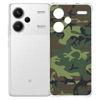Xiaomi Redmi 13 Pro Plus Hoesje - Army Dark TPU Antishock