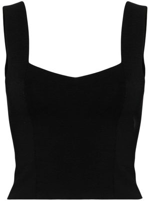 A.L.C. haut Jordana en maille - Noir