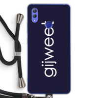 Gijweet: Honor Note 10 Transparant Hoesje met koord