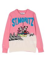 MC2 Saint Barth Kids pull Minnie & Mickey St Moritz Ski Club - Rose