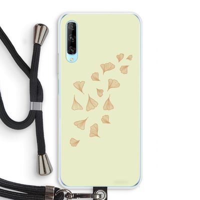 Falling Leaves: Huawei P Smart Pro Transparant Hoesje met koord