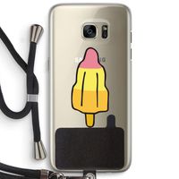 Raketijsje: Samsung Galaxy S7 Edge Transparant Hoesje met koord
