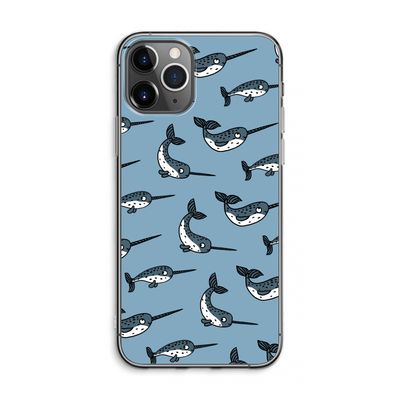 Narwhal: iPhone 11 Pro Max Transparant Hoesje