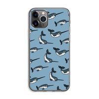 Narwhal: iPhone 11 Pro Max Transparant Hoesje