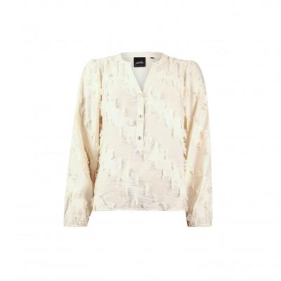 Poools - Wit | Dames | Blouse | Wit | 38 | regular | Kamst mode