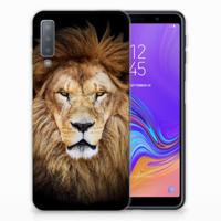 Samsung Galaxy A7 (2018) | TPU Hoesje | Leeuw