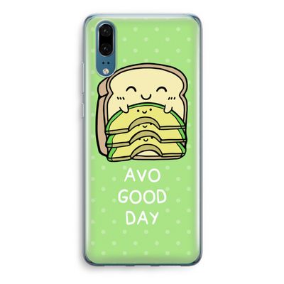 Avo Good Day: Huawei P20 Transparant Hoesje