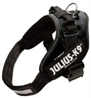 Julius K9 idc power-harnas / tuig voor labels zwart
