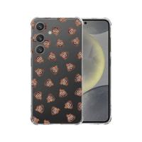 Samsung Galaxy S25 Hoesje - Poep Emojis TPU Antishock