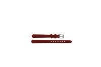 Horlogeband Tissot LOVELY / T1400091611100A / T600048094 Leder Rood 6mm