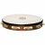 Meinl TAH1B-AB Traditional Goat-Skin Wood Tambourine, Brass