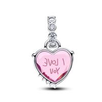 Sieraad Dames Pandora 794464C01 Roze Zilverkleurig