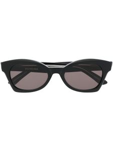 Balenciaga Eyewear lunettes de soleil carrées à imprimé - Noir