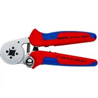 Knipex Zelfinstellende krimptang voor adereindhulzen | Met zij-invoering - 975504