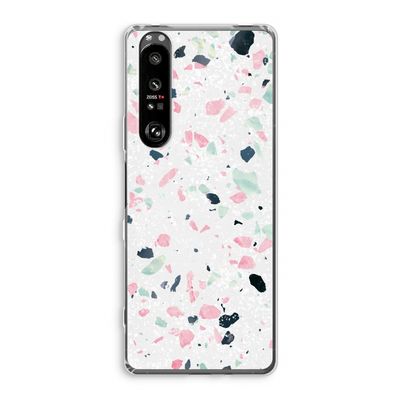 Terrazzo N°3: Sony Xperia 1 III Transparant Hoesje