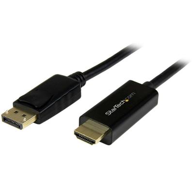 DisplayPort naar HDMI Kabel Startech DP2HDMM2MB (2 m) Zwart