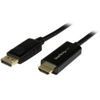 DisplayPort naar HDMI Kabel Startech DP2HDMM2MB (2 m) Zwart