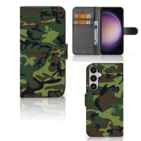 Samsung Galaxy S24 Plus | Telefoon Hoesje | Army Dark