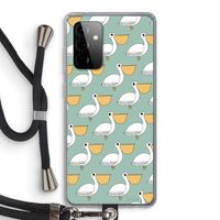 Pelican: Samsung Galaxy A72 5G Transparant Hoesje met koord