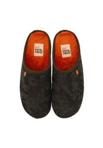 Hot Potatoes Pantoffels Forchach 64670 Khaki Groen maat