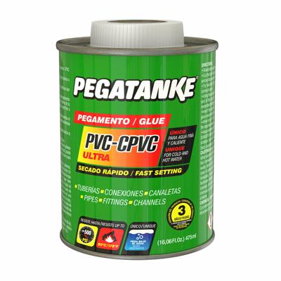 Lijm PEGATANKE PVC-CPVC Ultra 475 ml
