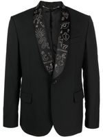 John Richmond blazer Rotrol en laine vierge - Noir - thumbnail