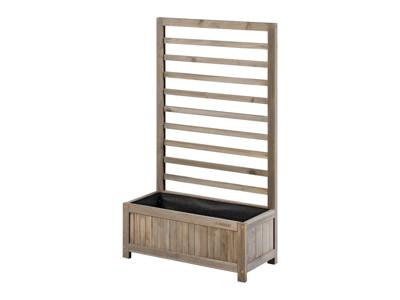 PARKSIDE Plantenbak met klimrek (Grijs)